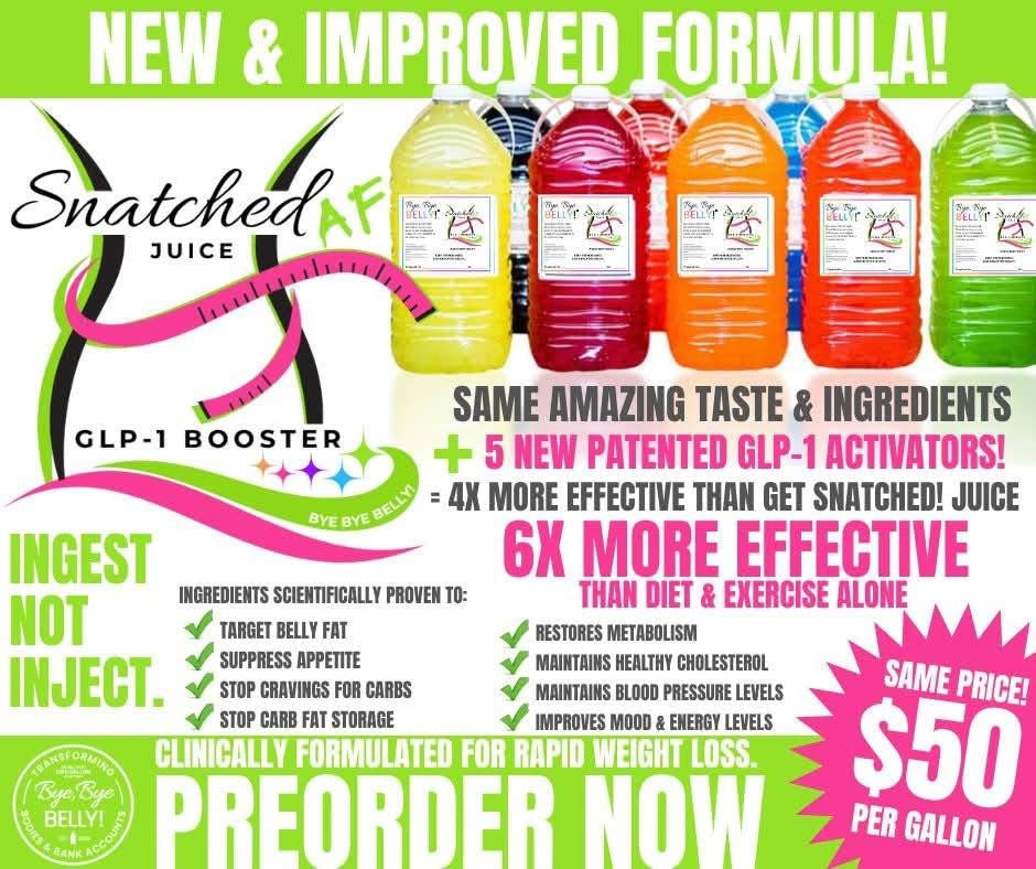 Get Snatched AF Juice